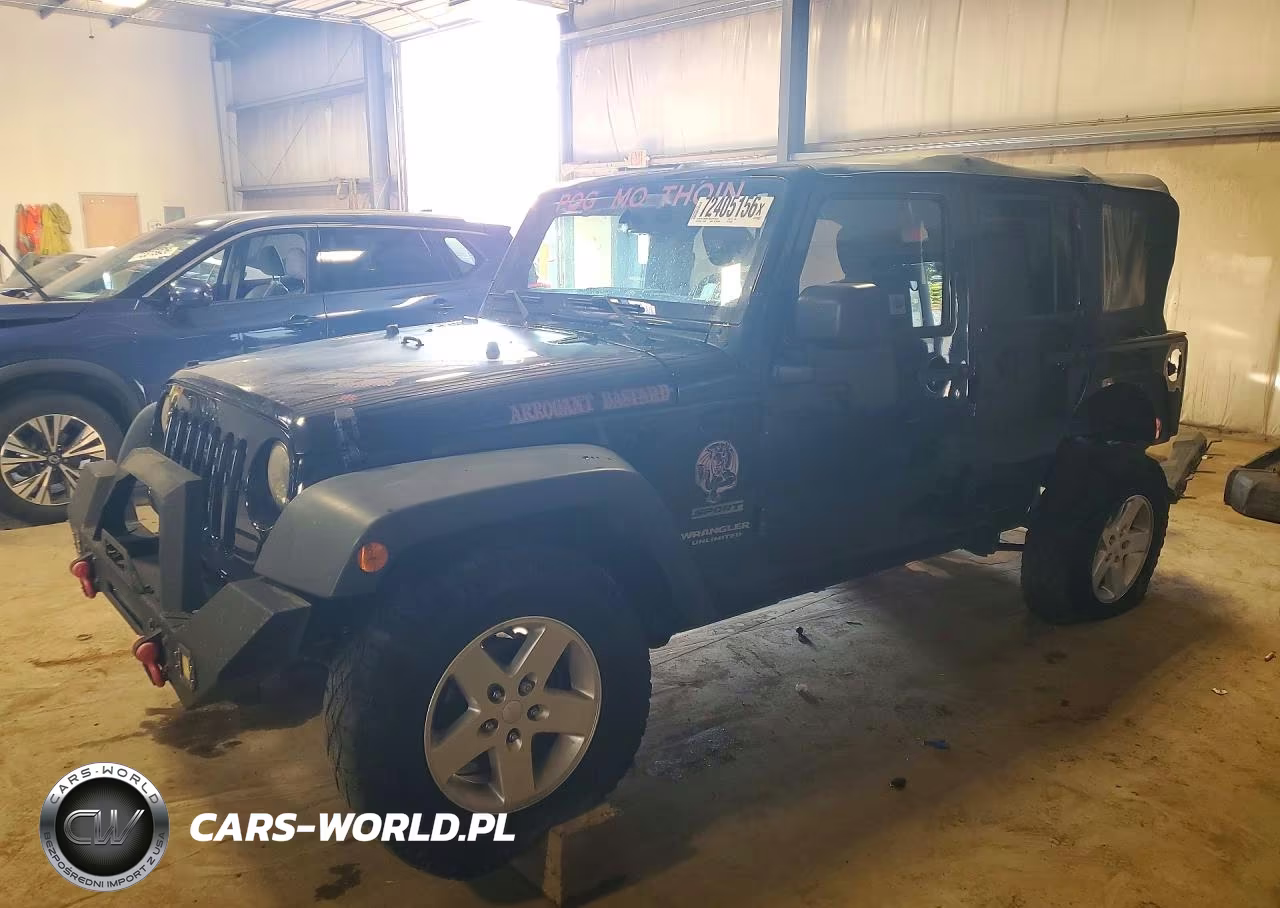 2016 Jeep Wrangler Unlimited Sport VIN:1C4HJWDG8GL206945 - 1