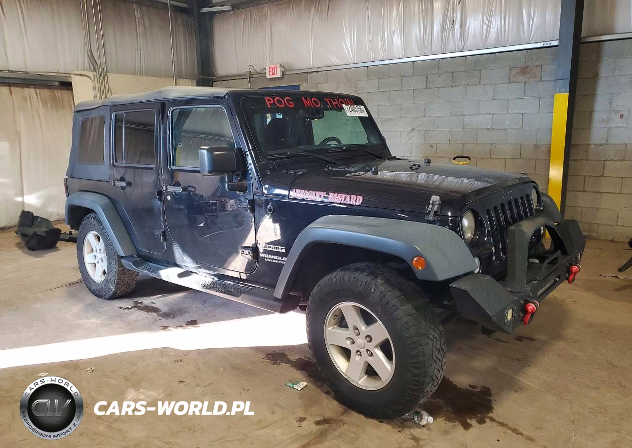2016 Jeep Wrangler Unlimited Sport VIN:1C4HJWDG8GL206945 - 4