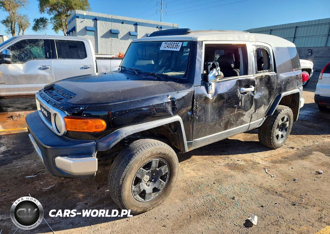 2007 Toyota Fj Cruiser Base VIN:JTEBU11F270073205 - 1