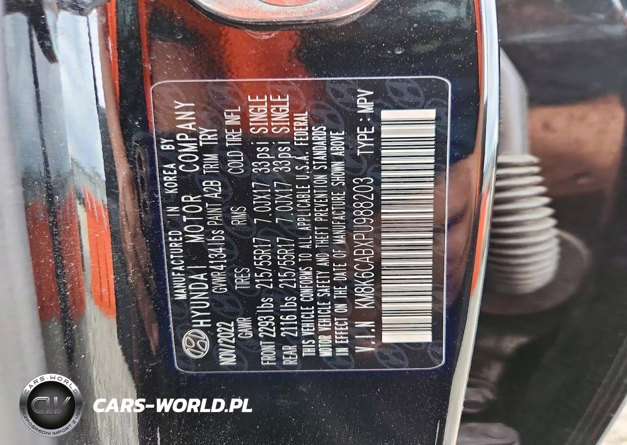 2023 Hyundai Kona Sel VIN:KM8K6CABXPU988203 - 13