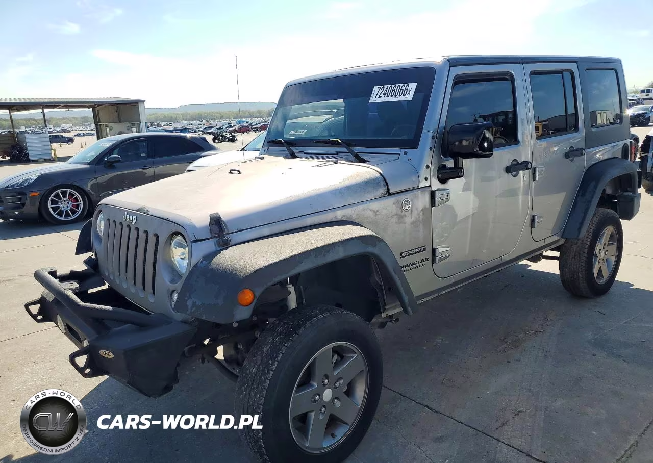 2017 Jeep Wrangler Unlimited Sport VIN:1C4BJWDG2HL589384 - 1