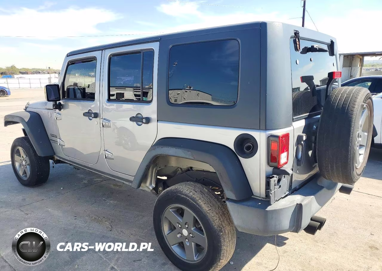 2017 Jeep Wrangler Unlimited Sport VIN:1C4BJWDG2HL589384 - 2