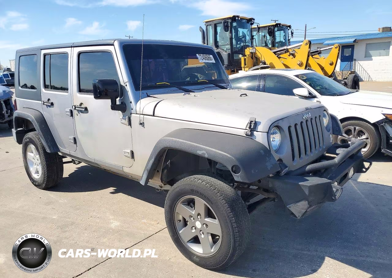 2017 Jeep Wrangler Unlimited Sport VIN:1C4BJWDG2HL589384 - 4