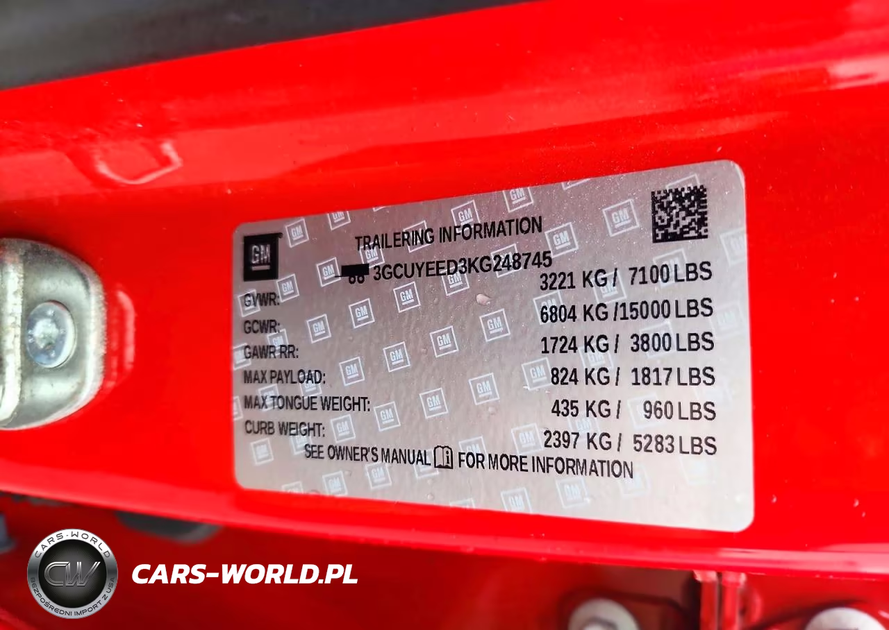 2019 Chevrolet Silverado K1500 Rst VIN:3GCUYEED3KG248745 - 12