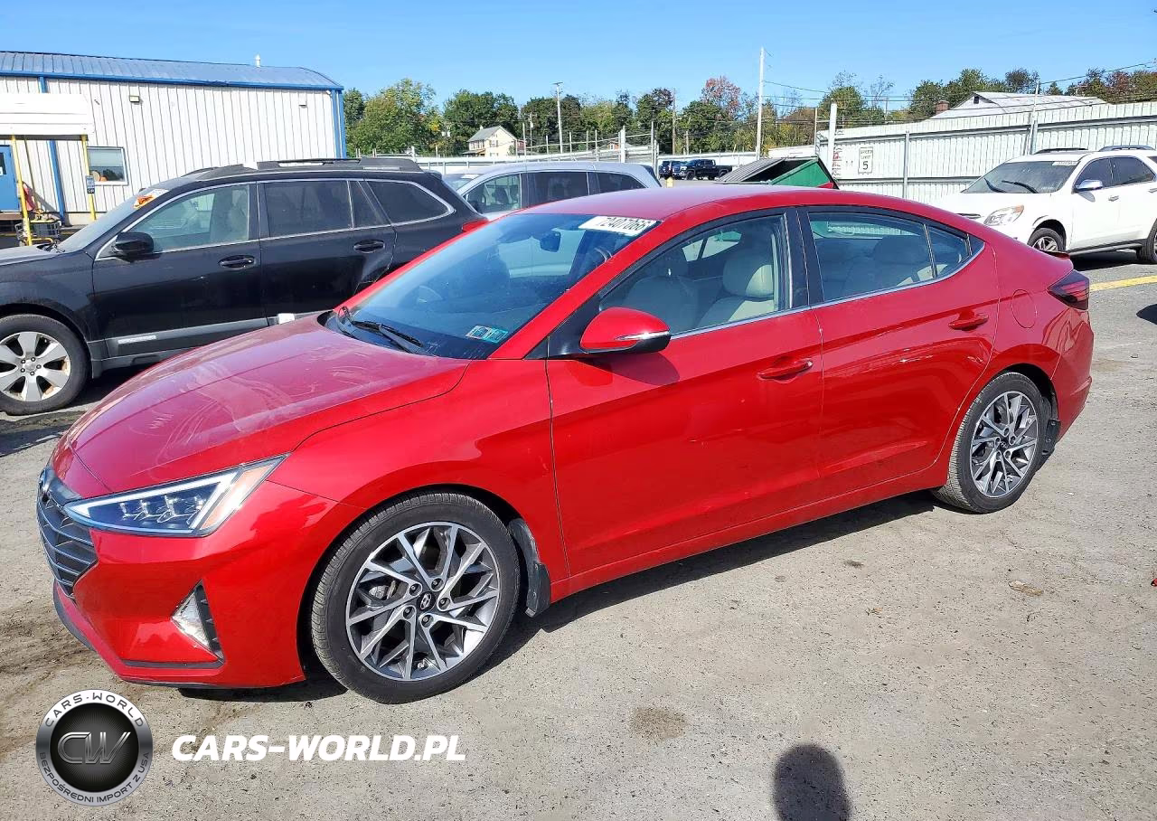 2020 Hyundai Elantra Limited VIN:5NPD84LF2LH601452 - 1