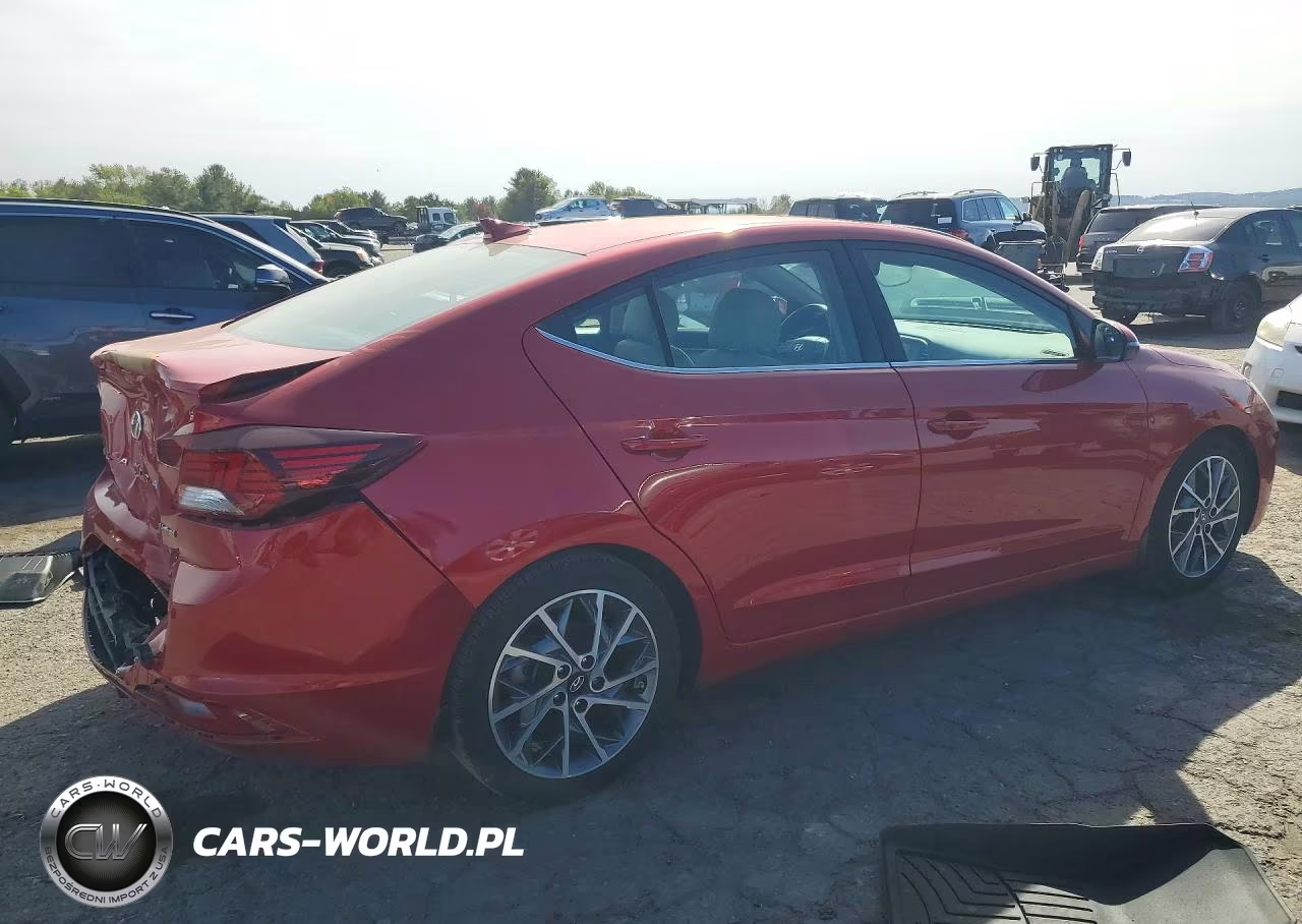 2020 Hyundai Elantra Limited VIN:5NPD84LF2LH601452 - 3
