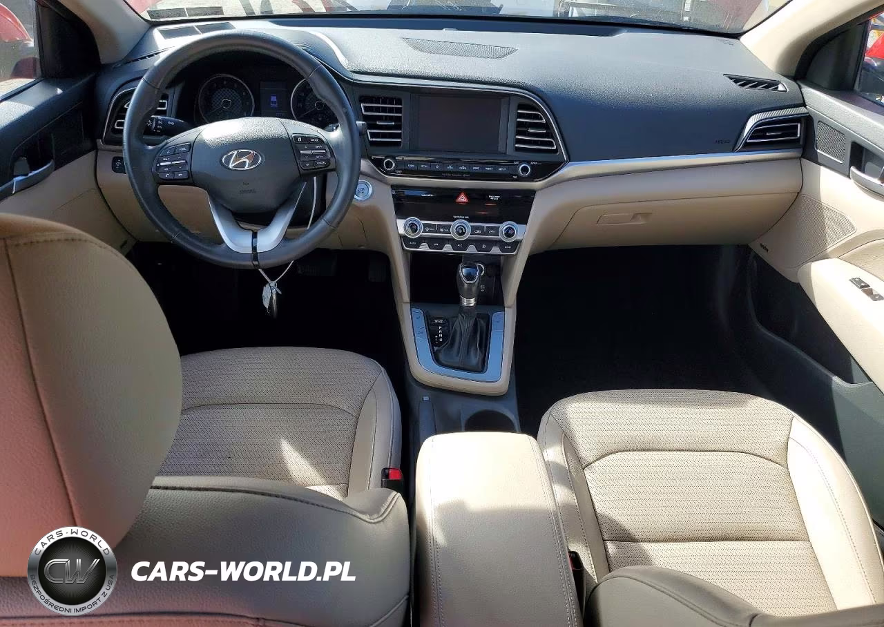 2020 Hyundai Elantra Limited VIN:5NPD84LF2LH601452 - 8