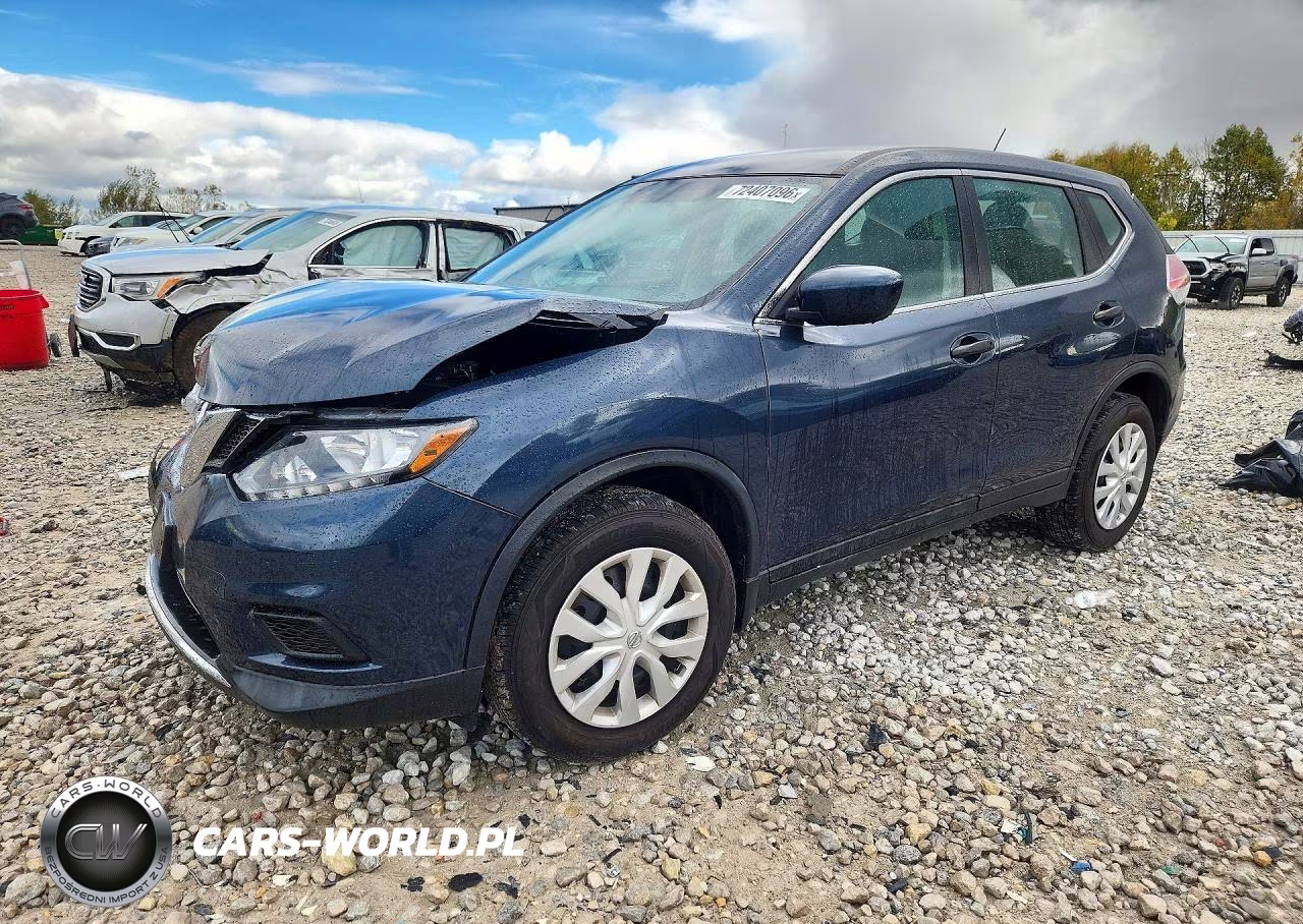 2016 Nissan Rogue S VIN:5N1AT2MV5GC833097 - 1