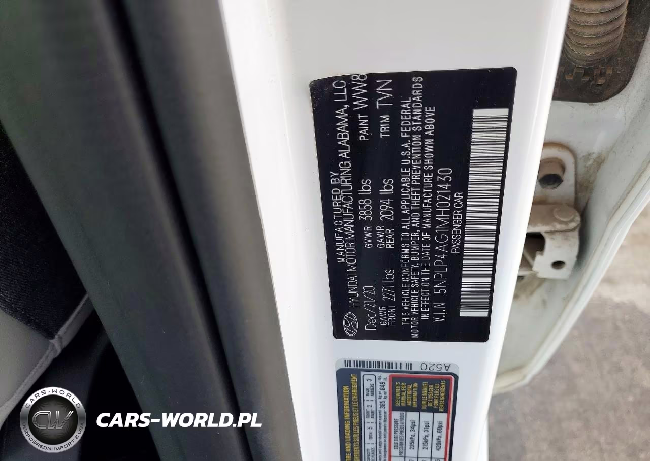 2021 Hyundai Elantra Limited VIN:5NPLP4AG1MH021430 - 12