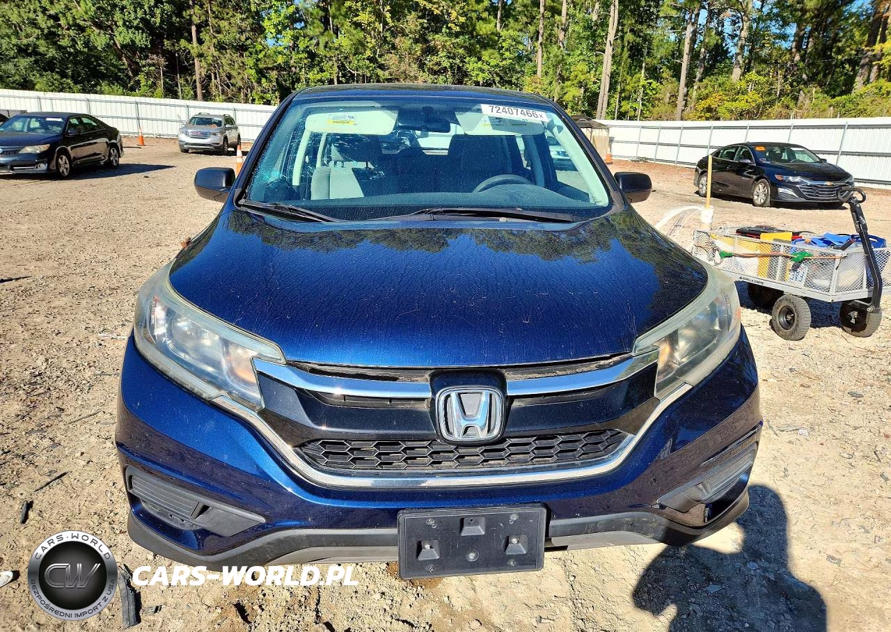 2015 Honda Cr-V Lx VIN:2HKRM4H36FH602821 - 5