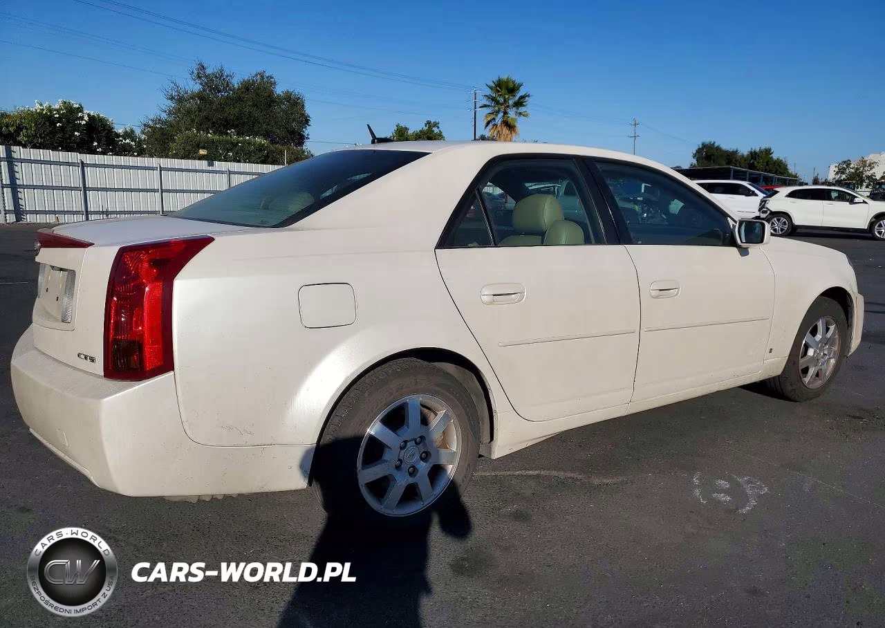 2007 Cadillac Cts Hi Feature V6 VIN:1G6DP577370168385 - 3