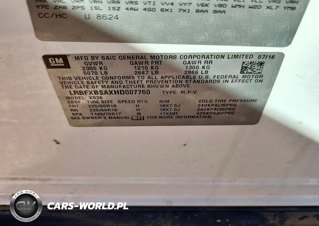 2017 Buick Envision Essence VIN:LRBFXBSAXHD007760 - 13