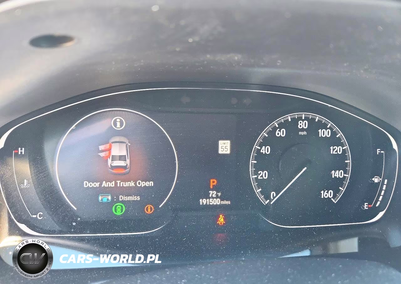 2019 Honda Accord Touring VIN:1HGCV2F93KA030916 - 9