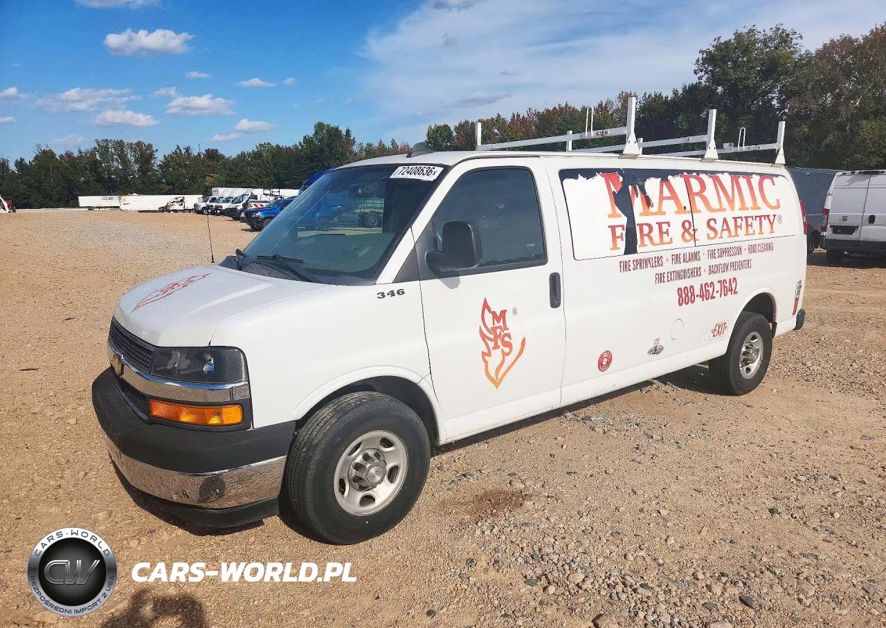 2019 Chevrolet Express G3500 Lt VIN:1GAZGPFG4K1233059 - 1