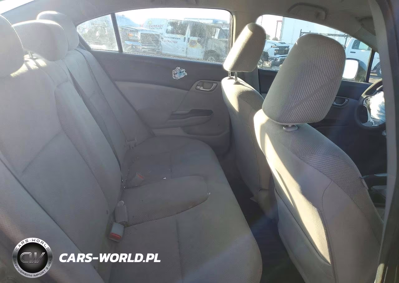 2012 Honda Civic Lx VIN:19XFB2F5XCE001381 - 10