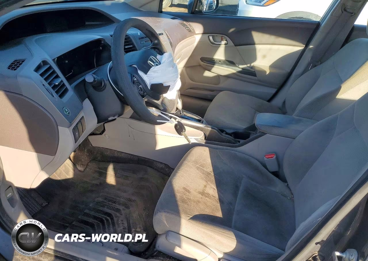 2012 Honda Civic Lx VIN:19XFB2F5XCE001381 - 7
