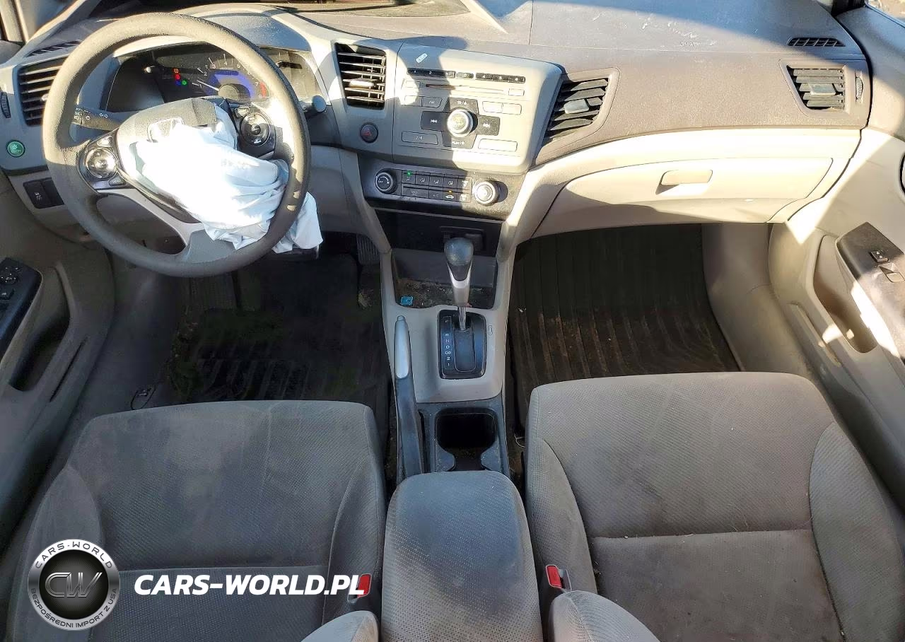 2012 Honda Civic Lx VIN:19XFB2F5XCE001381 - 8