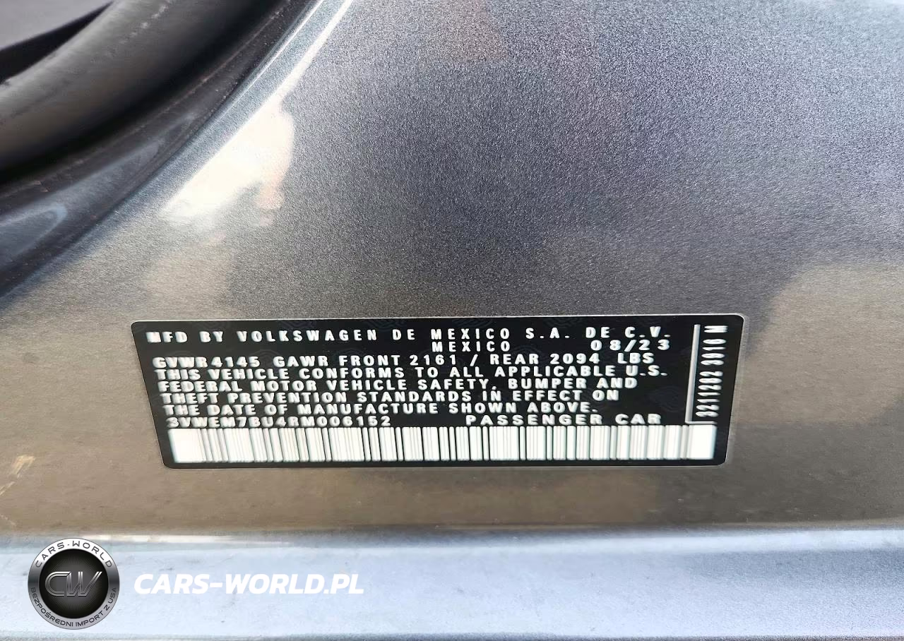 2024 Volkswagen Jetta Se VIN:3VWEM7BU4RM006152 - 13