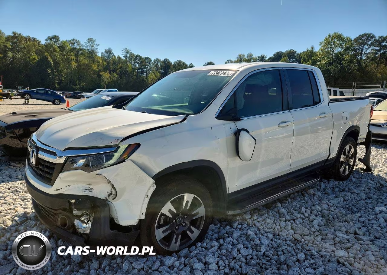 2019 Honda Ridgeline Rtl VIN:5FPYK3F62KB031353 - 1