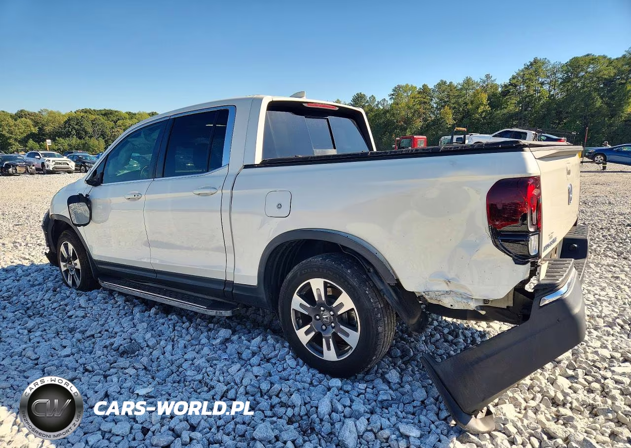 2019 Honda Ridgeline Rtl VIN:5FPYK3F62KB031353 - 2