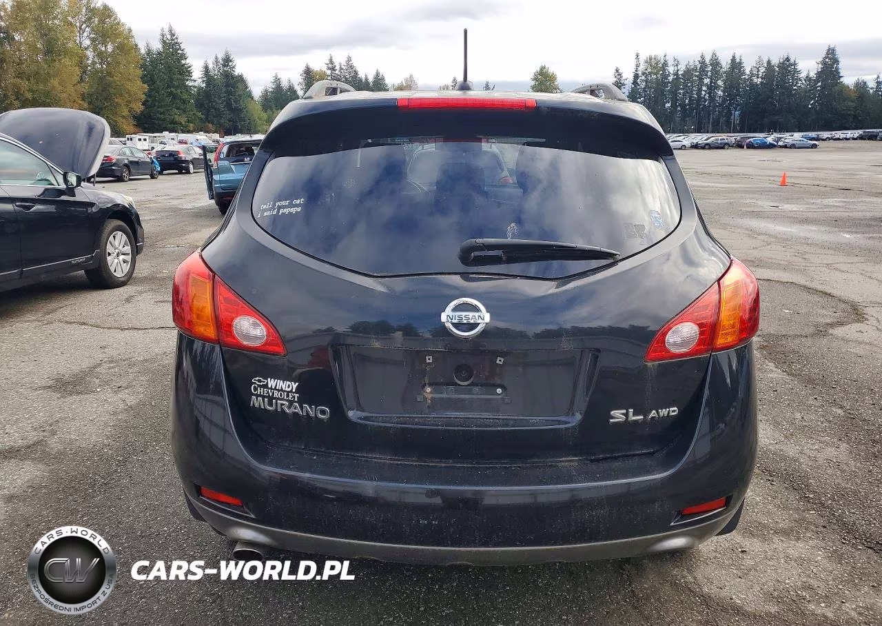 2009 Nissan Murano S VIN:JN8AZ18W69W118898 - 6