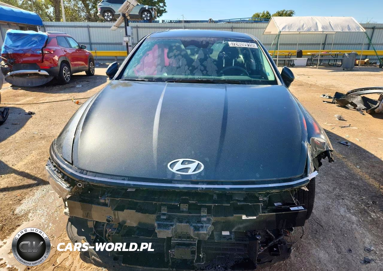 2026 Hyundai Sonata Hybrid Blue VIN:KMHL24JJ4TA173911 - 5