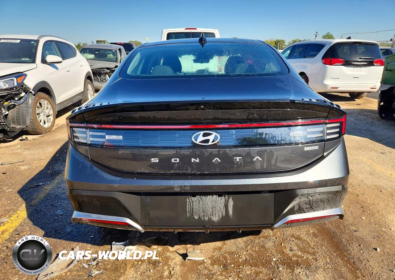2026 Hyundai Sonata Hybrid Blue VIN:KMHL24JJ4TA173911 - 6