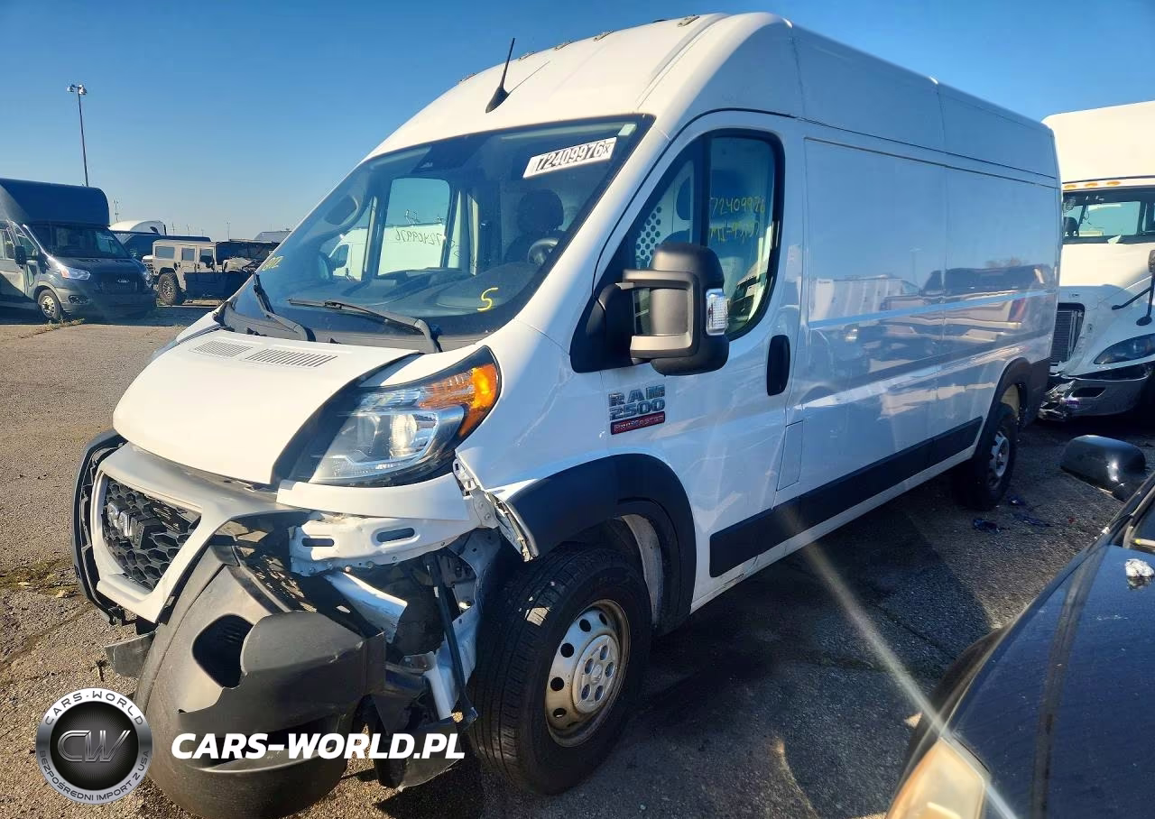 2022 Ram Promaster 2500 Delivery Van VIN:3C6LRVDG2NE115244 - 1