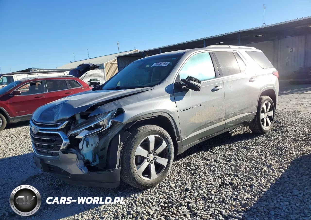 2018 Chevrolet Traverse Lt VIN:1GNEVHKW5JJ192588 - 1