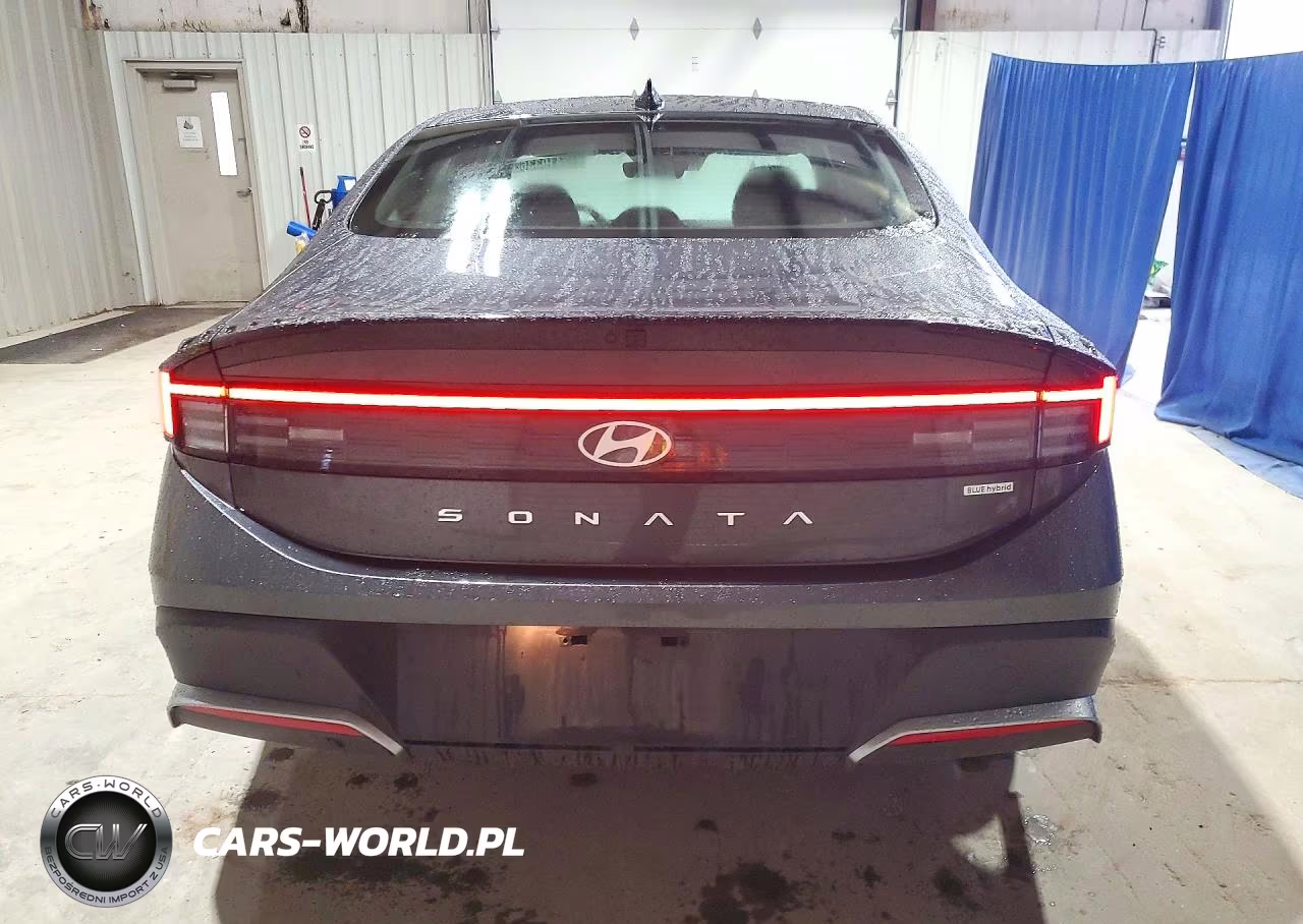 2026 Hyundai Sonata Hybrid Blue VIN:KMHL24JJ6TA144863 - 6