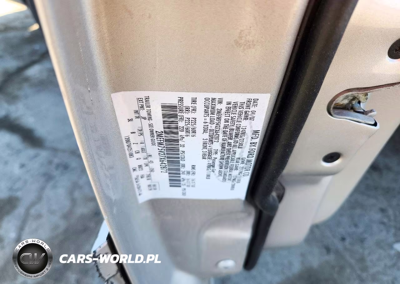 2007 Mercury Grand Marquis Ls VIN:2MEFM75V27X642872 - 12