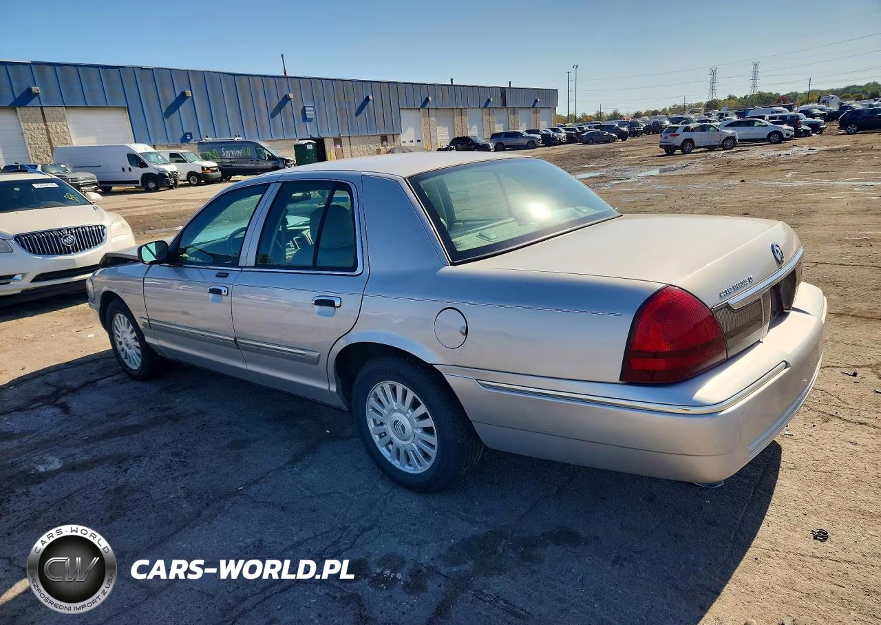 2007 Mercury Grand Marquis Ls VIN:2MEFM75V27X642872 - 2