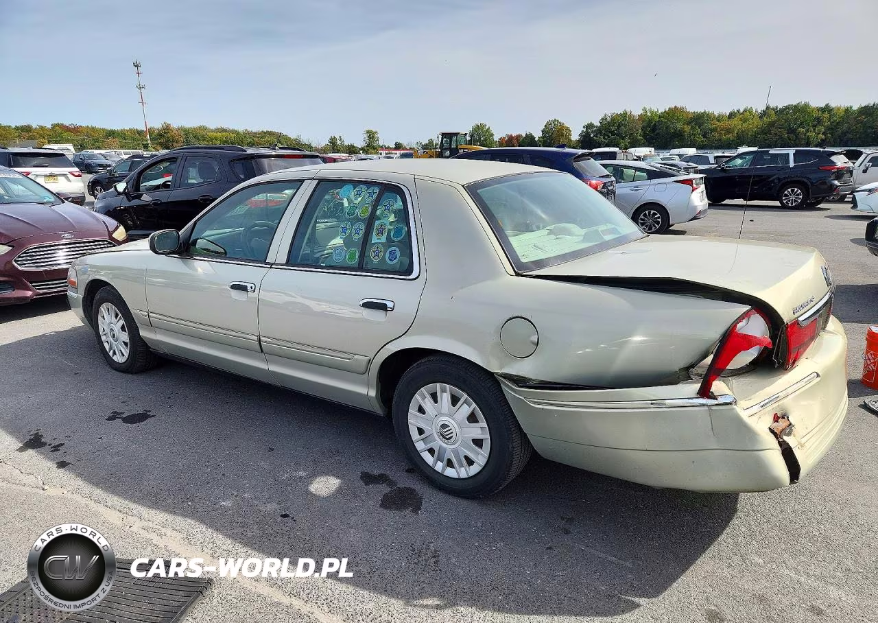 2005 Mercury Grand Marquis Gs VIN:2MEFM74W15X607277 - 2
