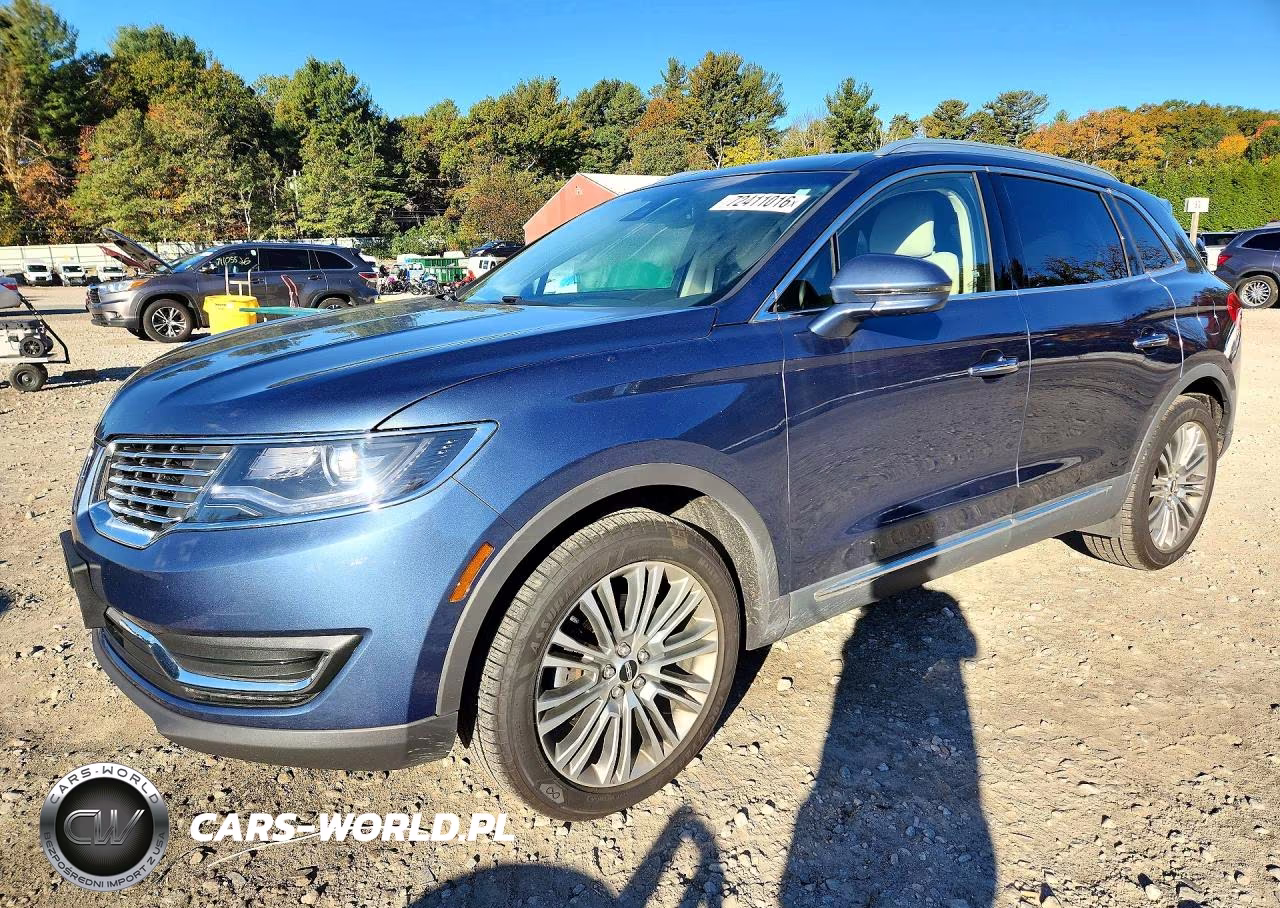 2018 Lincoln Mkx Reserve VIN:2LMPJ8LR0JBL49129 - 1