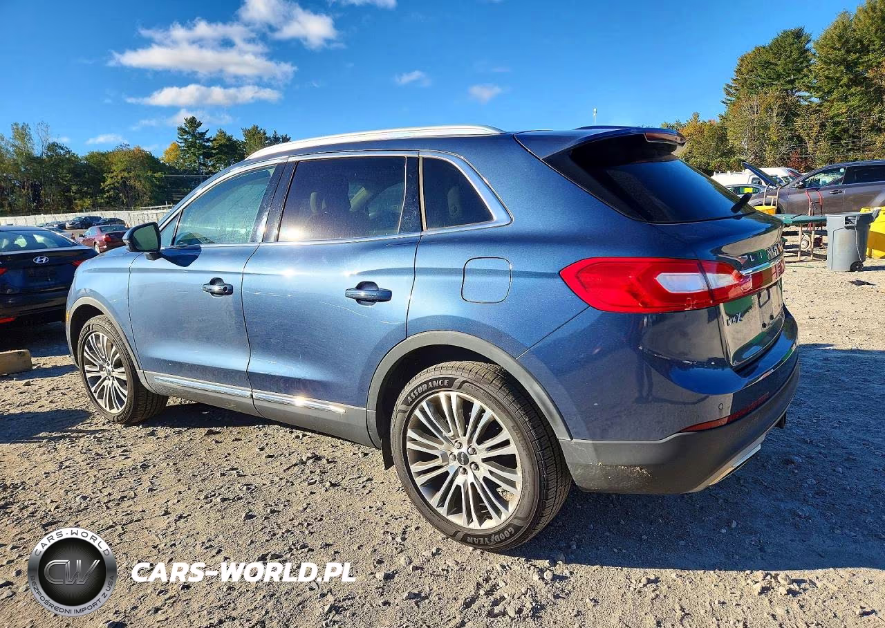 2018 Lincoln Mkx Reserve VIN:2LMPJ8LR0JBL49129 - 2