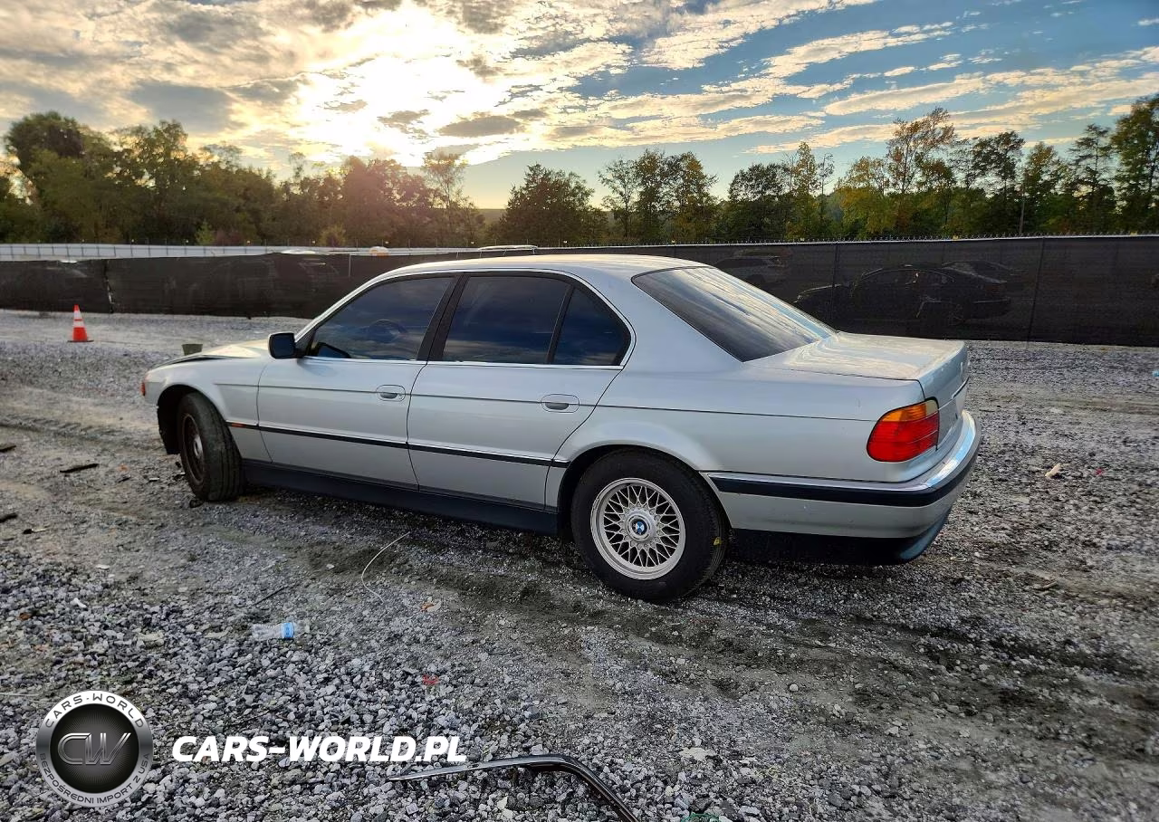 2000 BMW 740 I Automatic VIN:WBAGG8341YDN80352 - 2