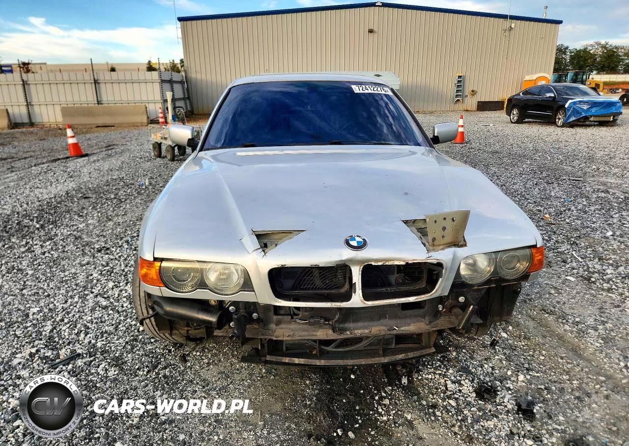 2000 BMW 740 I Automatic VIN:WBAGG8341YDN80352 - 5