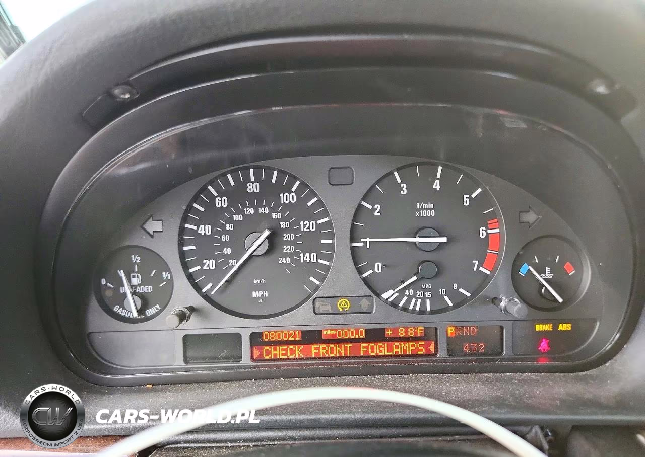 2000 BMW 740 I Automatic VIN:WBAGG8341YDN80352 - 9