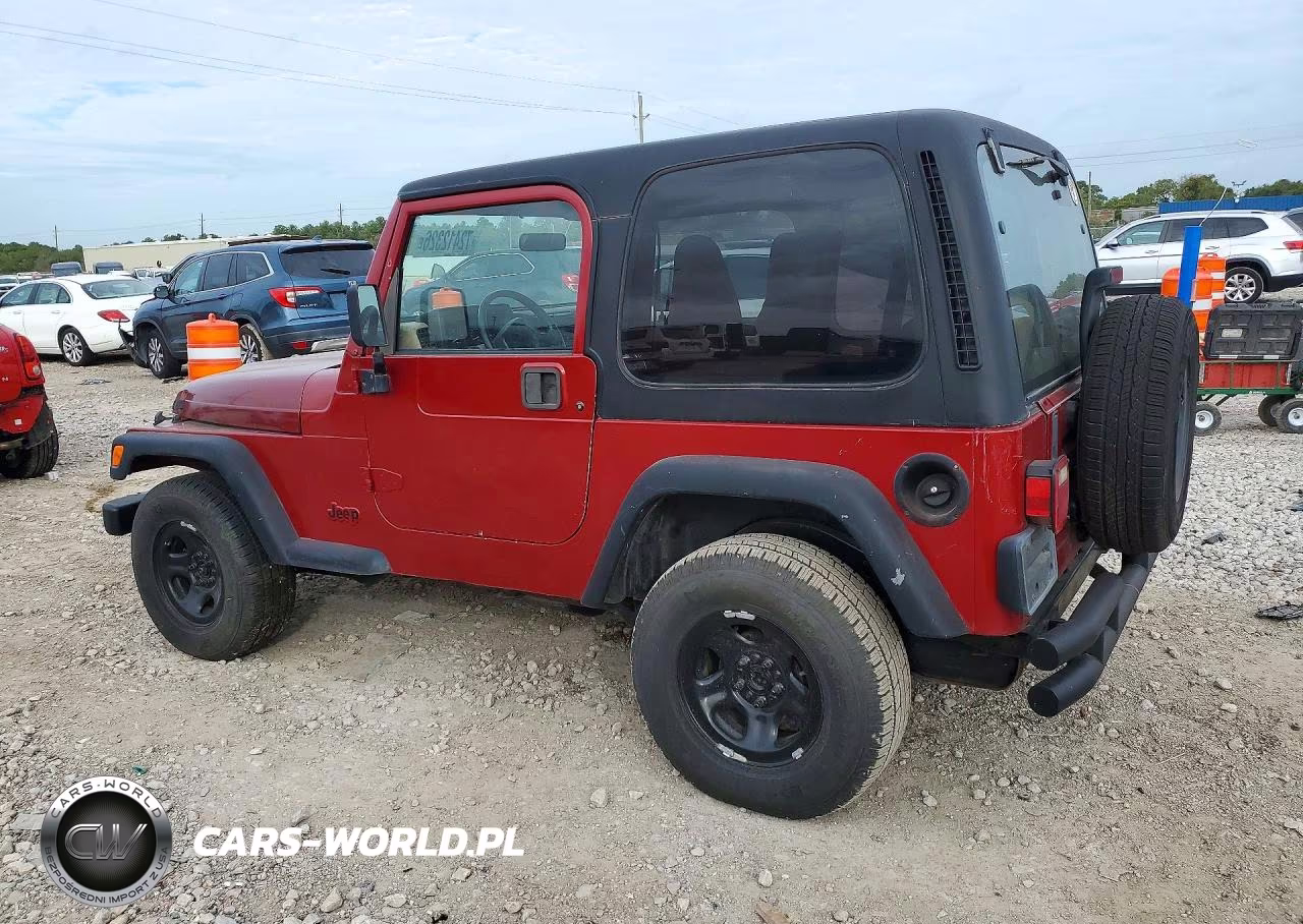 1998 Jeep Wrangler - Tj Se VIN:1J4FY29P2WP767292 - 2