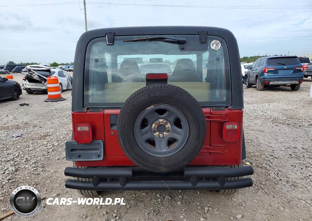1998 Jeep Wrangler - Tj Se VIN:1J4FY29P2WP767292 - 6