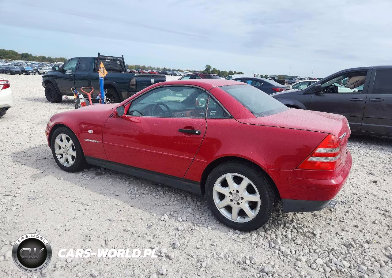 1998 Mercedes-Benz Slk 230 Kompressor VIN:WDBKK47F4WF006747 - 2
