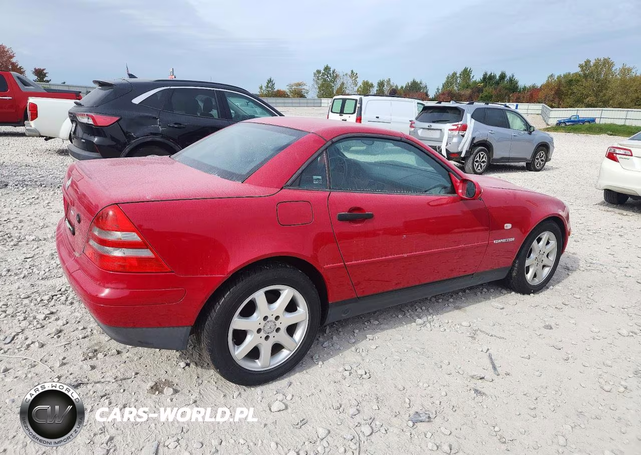 1998 Mercedes-Benz Slk 230 Kompressor VIN:WDBKK47F4WF006747 - 3