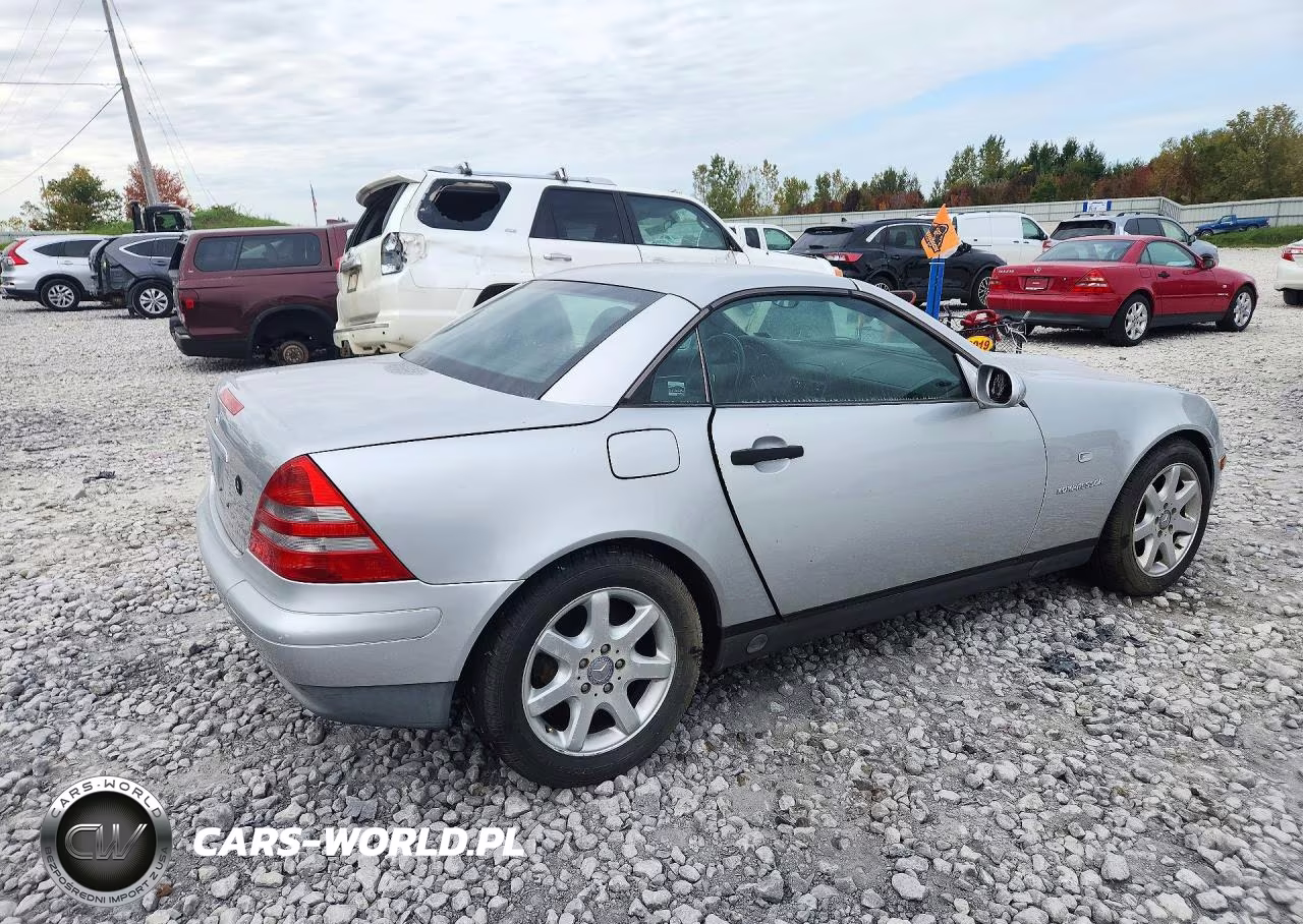 1998 Mercedes-Benz Slk 230 Kompressor VIN:WDBKK47F7WF045851 - 3