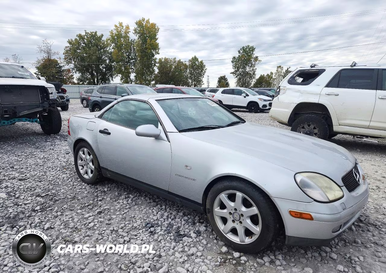 1998 Mercedes-Benz Slk 230 Kompressor VIN:WDBKK47F7WF045851 - 4
