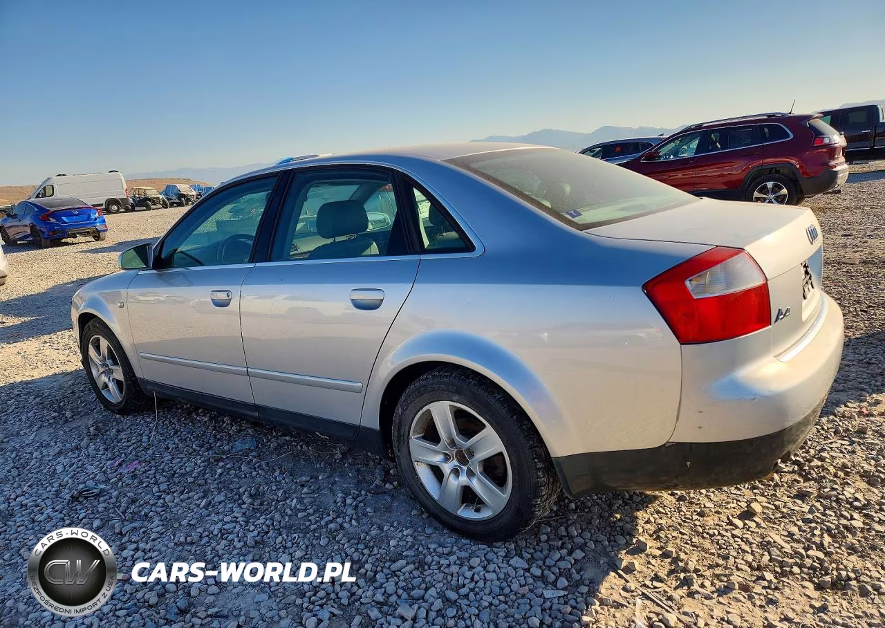 2002 Audi A4 3.0 Quattro VIN:WAULT68E42A167219 - 2