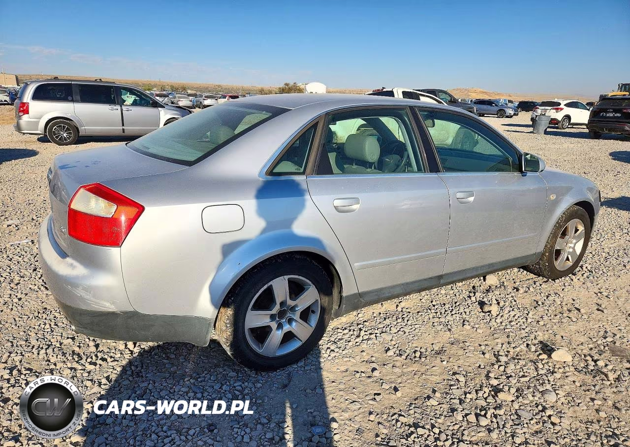 2002 Audi A4 3.0 Quattro VIN:WAULT68E42A167219 - 3