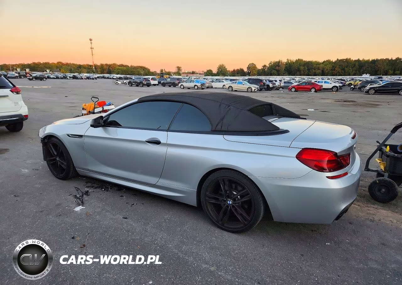 2013 BMW 650 I VIN:WBAYP9C55DDW21160 - 2
