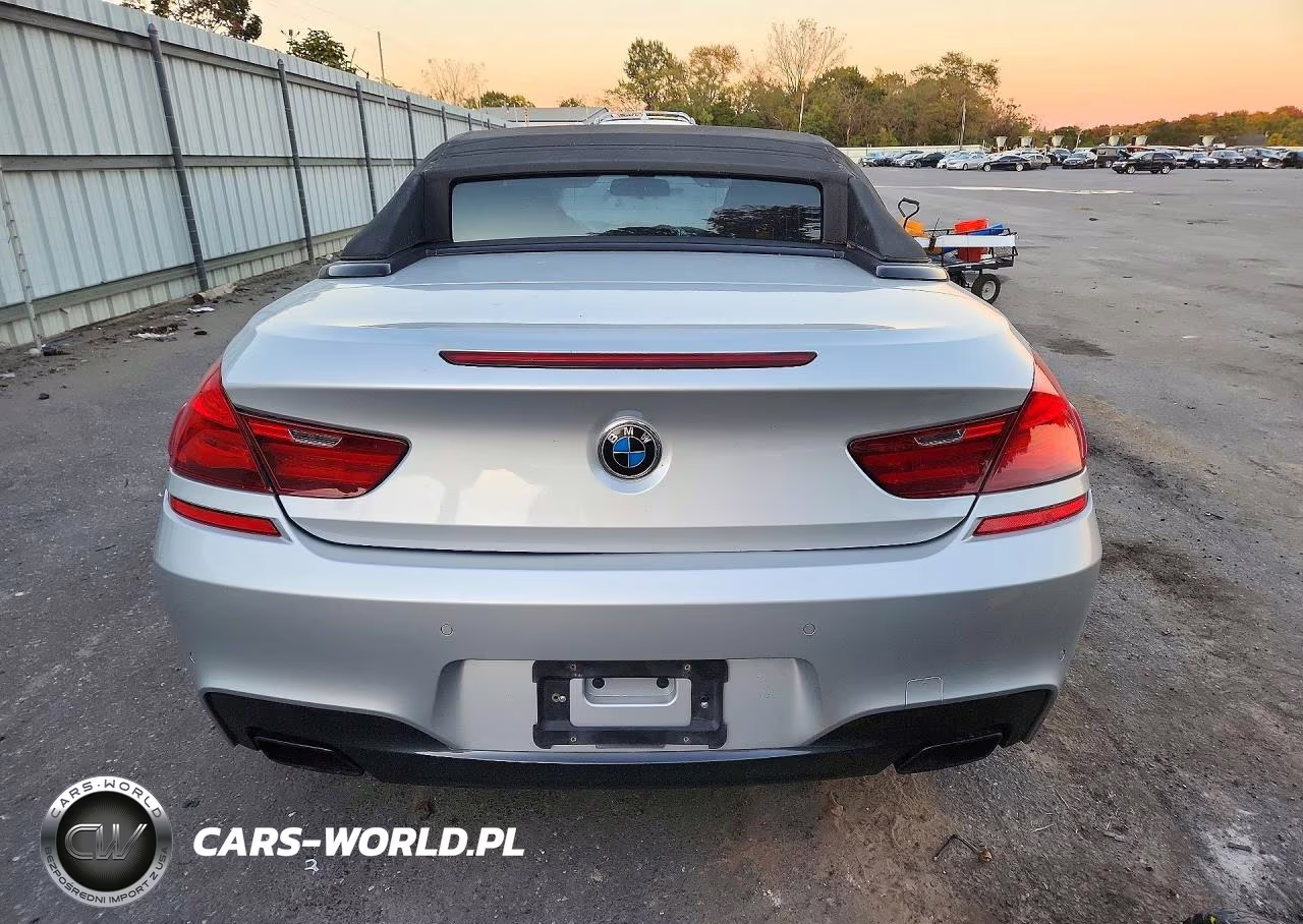 2013 BMW 650 I VIN:WBAYP9C55DDW21160 - 6