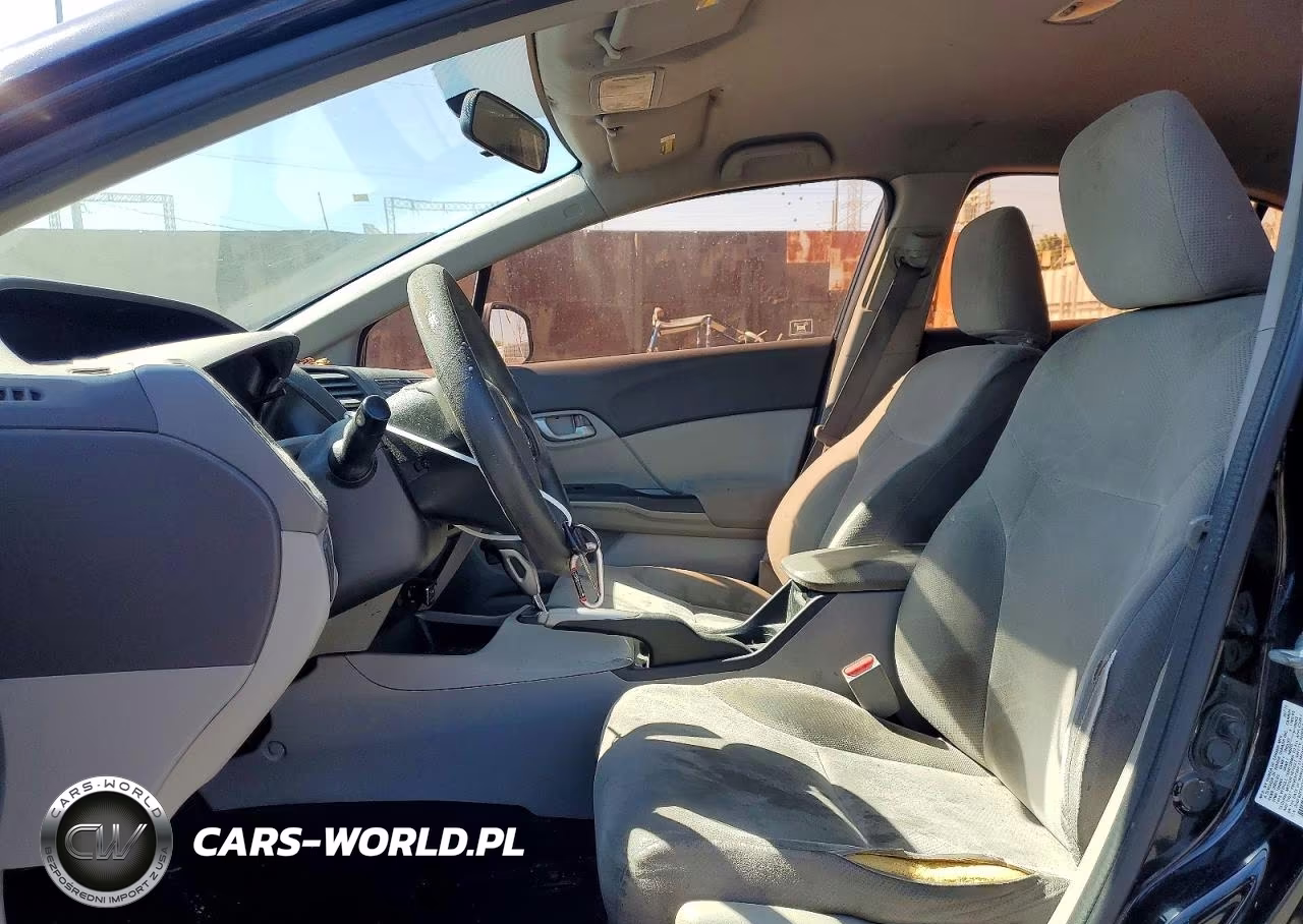 2012 Honda Civic Lx VIN:2HGFB2F59CH568414 - 7