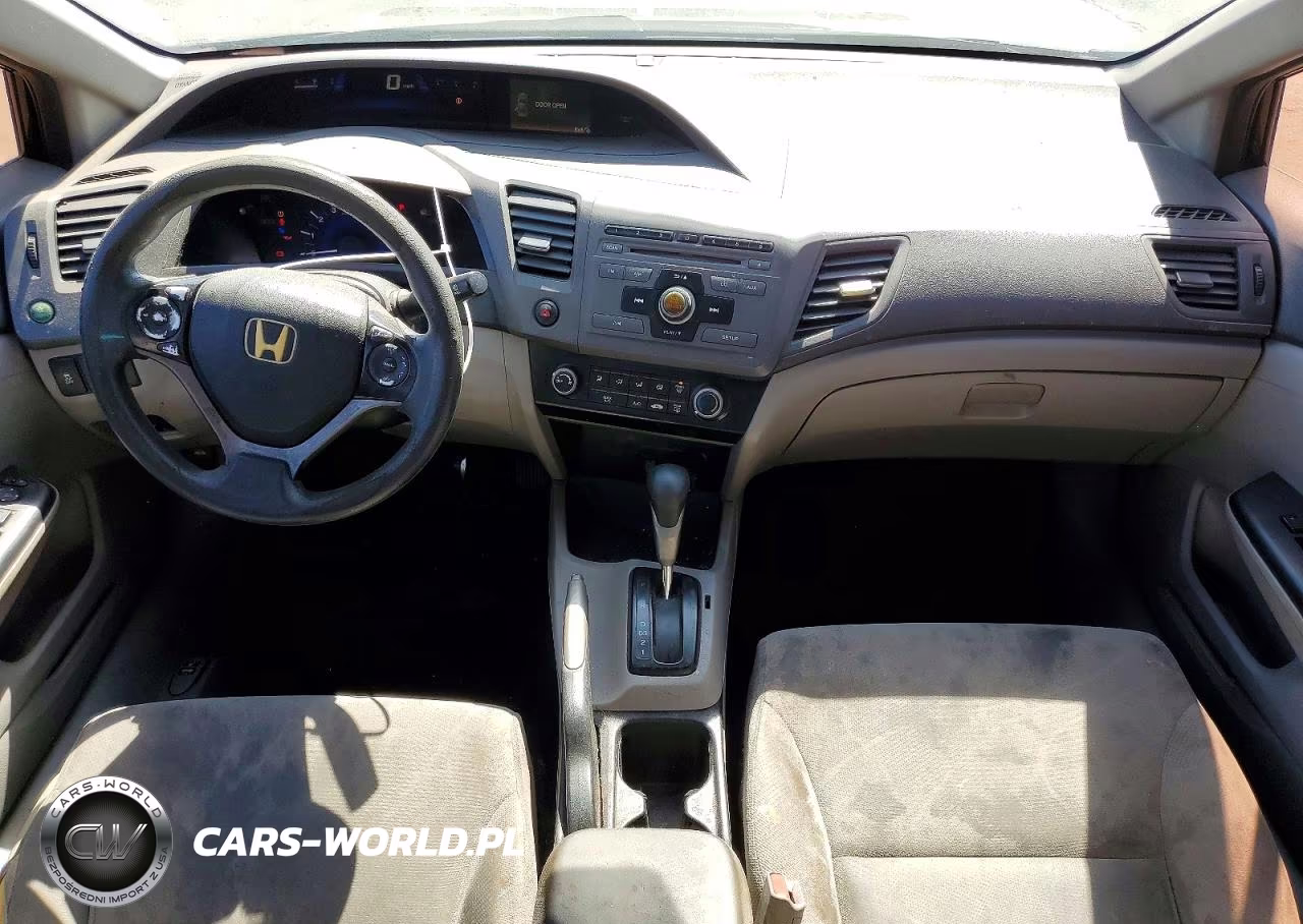2012 Honda Civic Lx VIN:2HGFB2F59CH568414 - 8